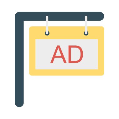 reklam tabela pazarlama vektör çizim 
