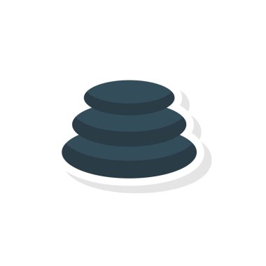 Düz güzellik renk vektör simgesi 