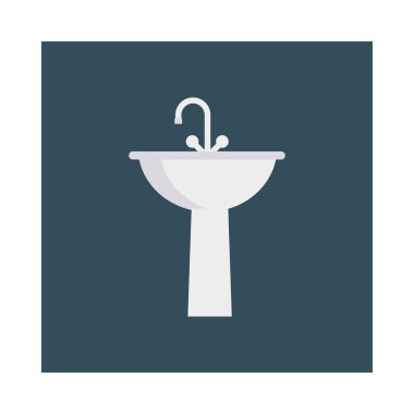 Düz güzellik renk vektör simgesi 