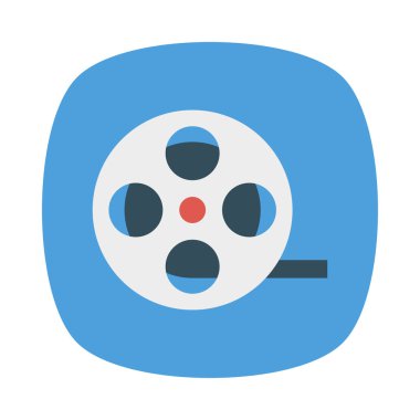 reel kamera video vektör çizim 