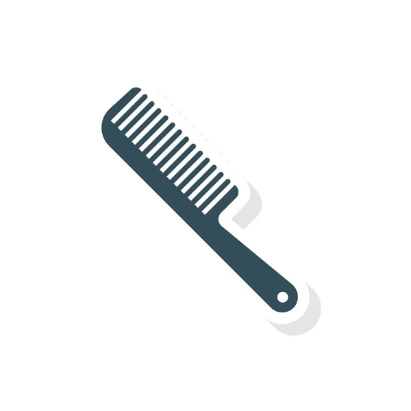 Barbershop Färg Flat Ikonen — Stock vektor