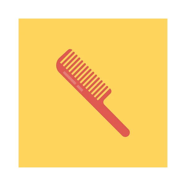 Color Vector Hairbrush Icon — Stock Vector