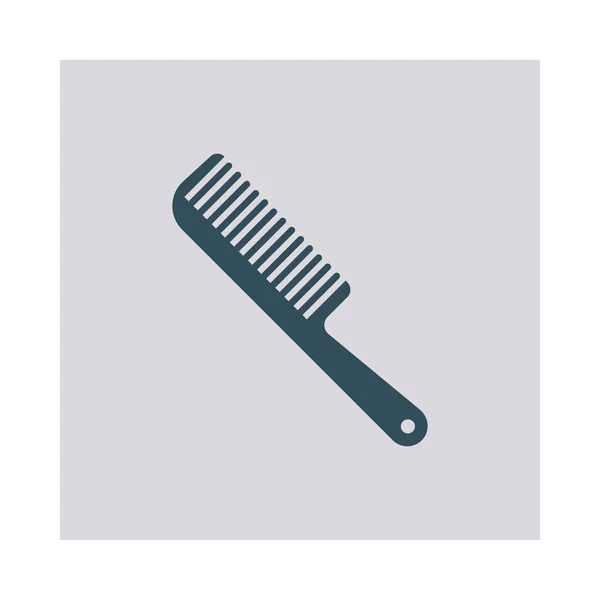 Icône Plate Couleur Salon Coiffure — Image vectorielle