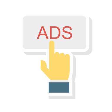 Web reklam renk simgesi