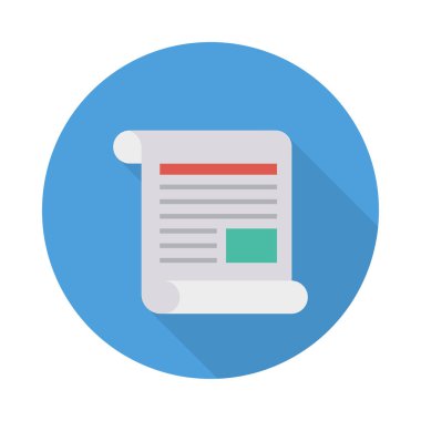 reklamlar haber kağıt vektör çizim 