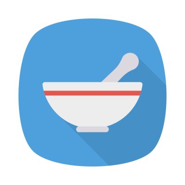 Düz güzellik renk vektör simgesi 