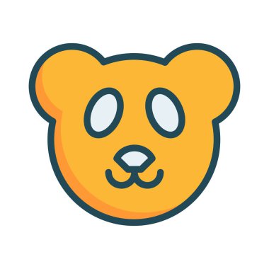 oyuncak ayı animale vektör çizim 