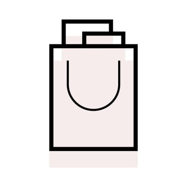 satın alma vektör çizim alışveriş çantası 