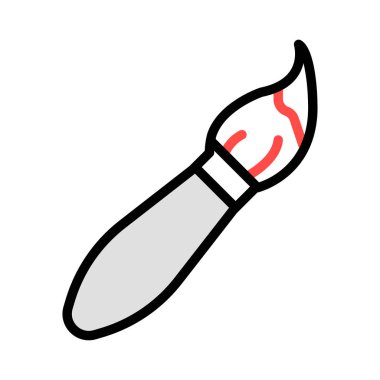 fırça boya renk vektör çizim 