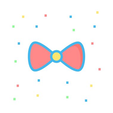 Papyon düz stil ikonu, vektör çizim 