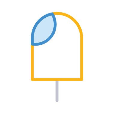 Lolly dondurma vektör çizim 