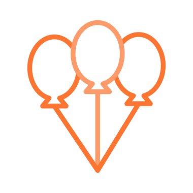 balon hava parti vektör çizim 