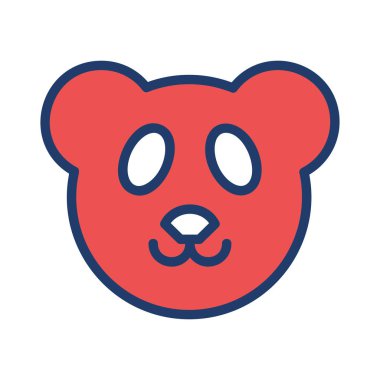 oyuncak ayı animale vektör çizim 