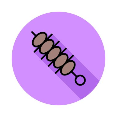 şiş Mangal Kebap vektör çizim 