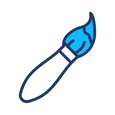 fırça boya renk vektör çizim 