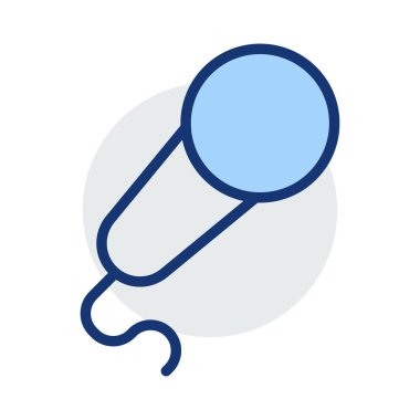 mikrofon hoparlör mikrofon vektör çizim 