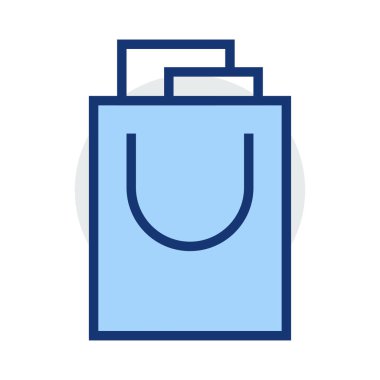 satın alma vektör çizim alışveriş çantası 