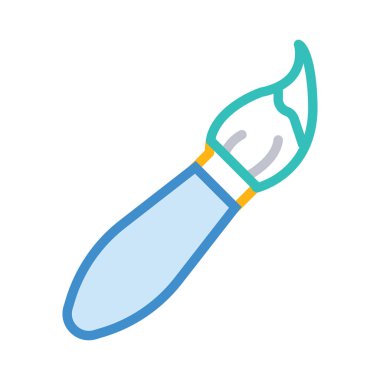 fırça boya renk vektör çizim 