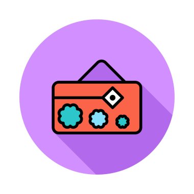 Kavurma ekmek kahvaltı vektör çizim 