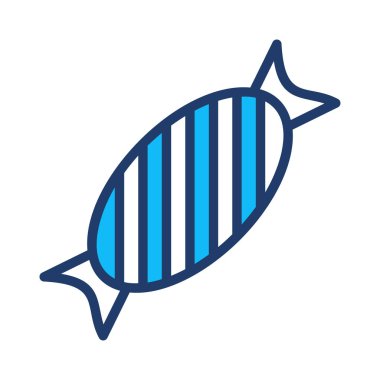 şeker şekerleme tatlı vektör çizim 