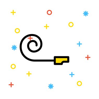 Web renk simgesi. Vektör çizim