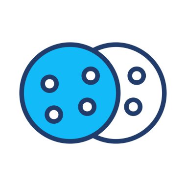 kurabiye bisküvi tatlı vektör çizim 