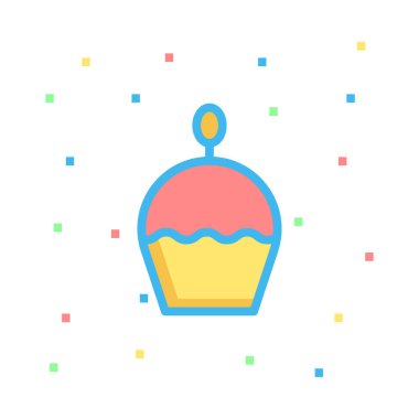 Web renk simgesi. Vektör çizim