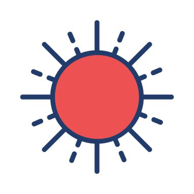 Web renk simgesi. Vektör çizim