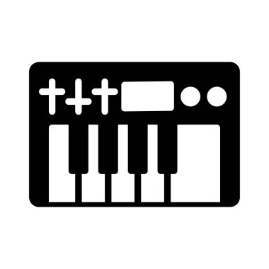 Piyano Fayans araç vektör çizim 