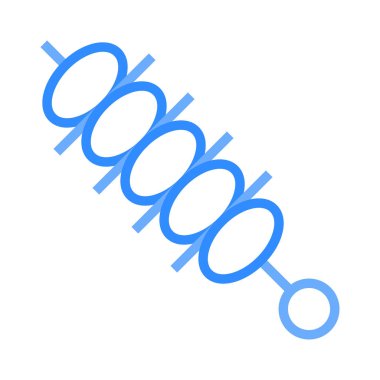 şiş Mangal Kebap vektör çizim 