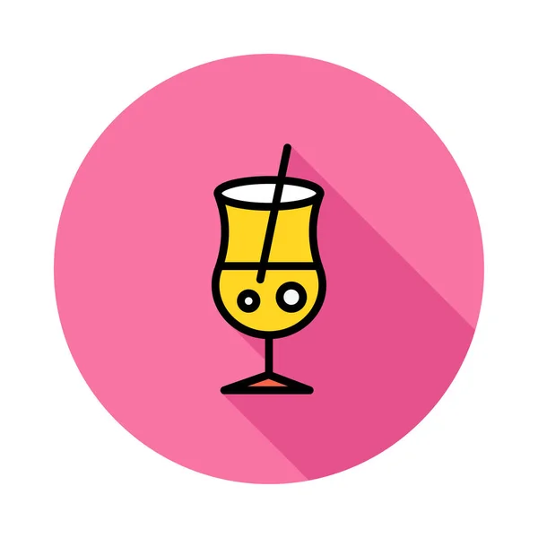 Sap Drinken Frisdrank Vectorillustratie — Stockvector