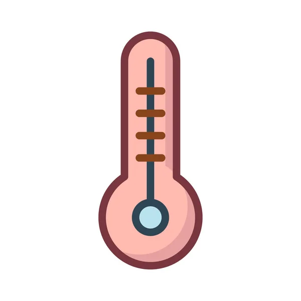 Termometro Temperatura Clima Vettoriale Illustrazione — Vettoriale Stock