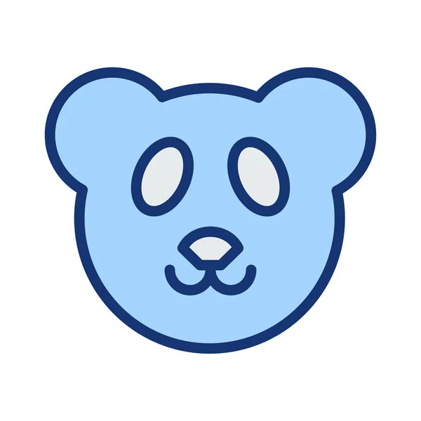 Teddybär Animale Vektor Illustration — Stockvektor