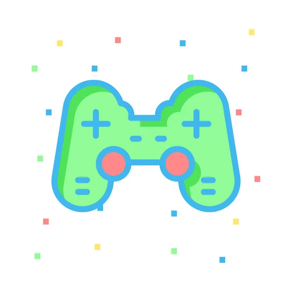 Game Console Gadget Vector Illustration — Stock Vector