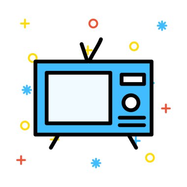 Web renkli vektör simgesi