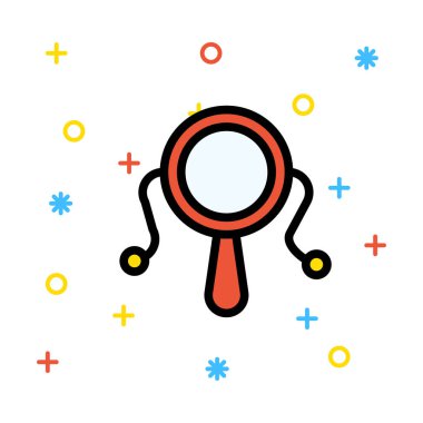 Web renk simgesi. Vektör çizim