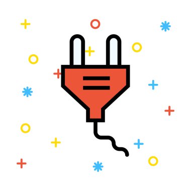 Web renkli vektör simgesi