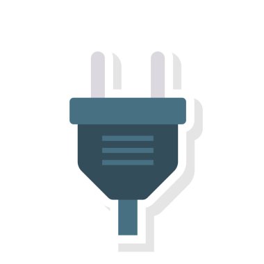 Bağdaştırıcı bağlayıcı tak vektör çizim 