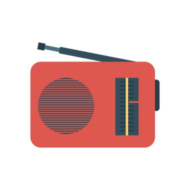 radyo teyp anten vektör çizim 