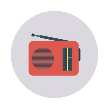 radyo teyp anten vektör çizim 