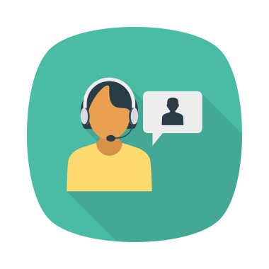 Destek Hizmetleri kabarcık vektör çizim 