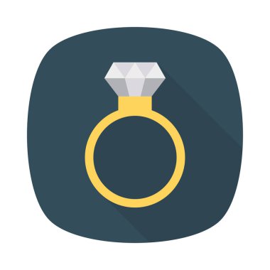 yüzük elmas mücevher vektör çizim 