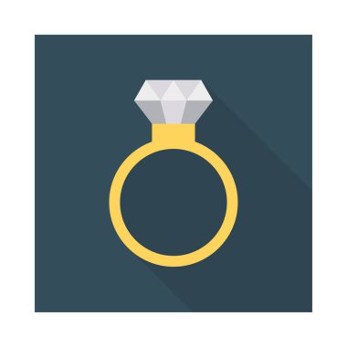 yüzük elmas mücevher vektör çizim 