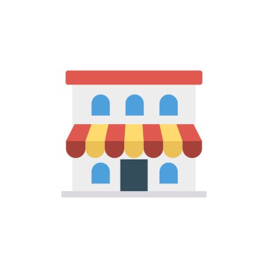 Dükkanı Pazar vektör çizim depolamak 