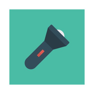 el feneri el feneri elektrik vektör çizim 