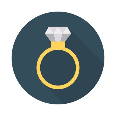 yüzük elmas mücevher vektör çizim 