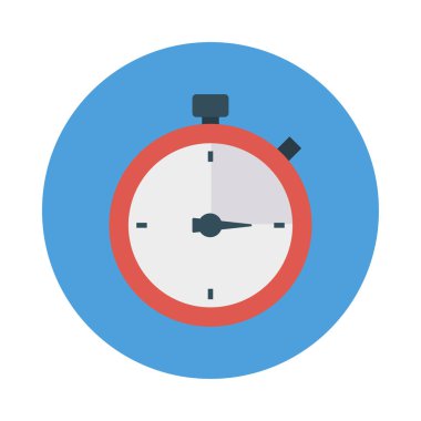 Kronometre zaman saati vektör çizim 