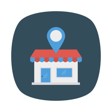 Konum işaretçisi PIN vektör çizim 