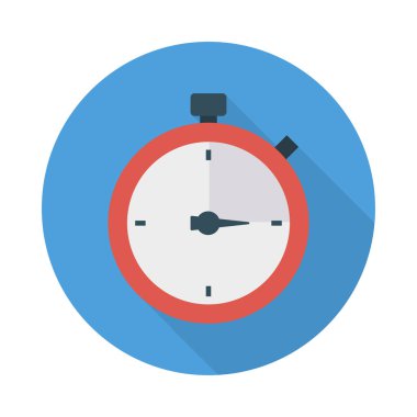 Kronometre zaman saati vektör çizim 