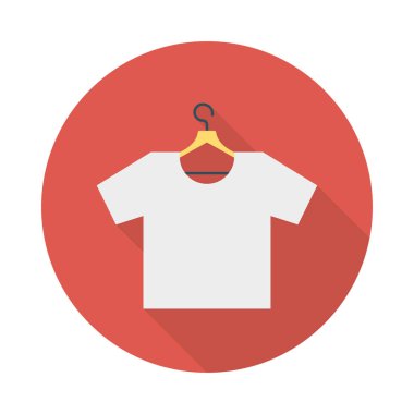 gömlek askısı Alışveriş vektör çizim 